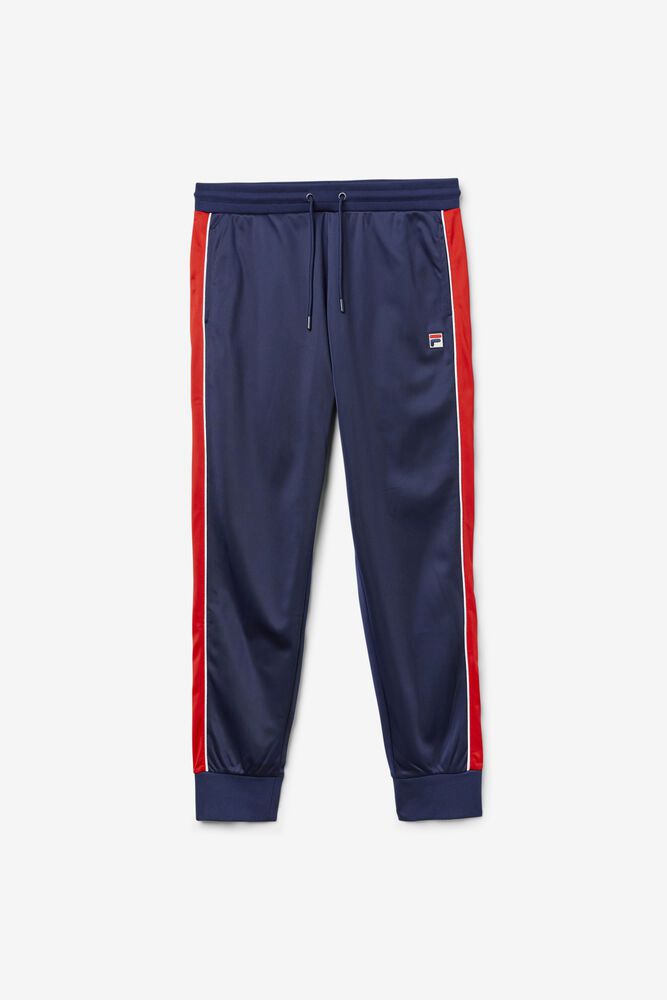 Fila Pants Elijah Track Mens Navy - India FXG-436729